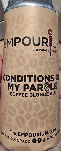 Conditions of my parole 5.1%, The Emporium Brewing Company, United States