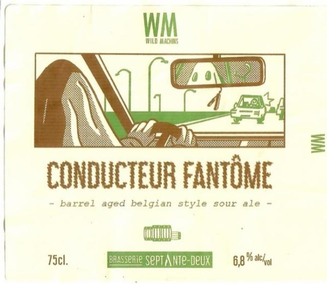 Conducteur Fantôme 6.8%, Brasserie Septante-Deux, France