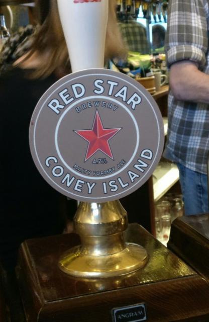 Coney Island 4.2%, Red Star Brewery (Formby) Ltd, England