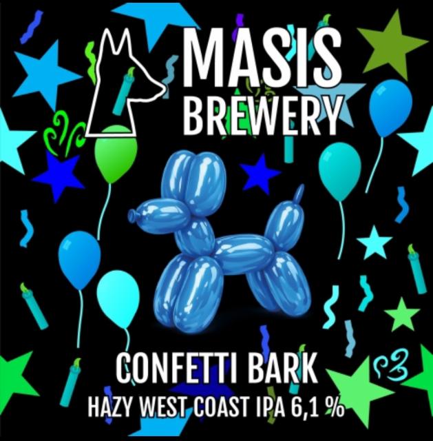 Confetti Bark 6.1%, Masis Brewery, Finland