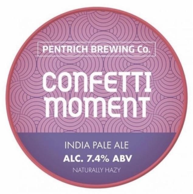 Confetti Moment 7.4%, Pentrich Brewing, England