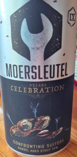 9 Years Celebration: Confronting Suitors 14.0%, Brouwerij De Moersleutel, Netherlands