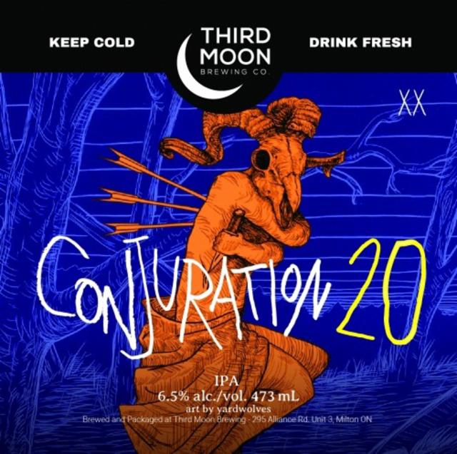 Conjuration 20 6.5%, Third Moon Brewing Company, Canada