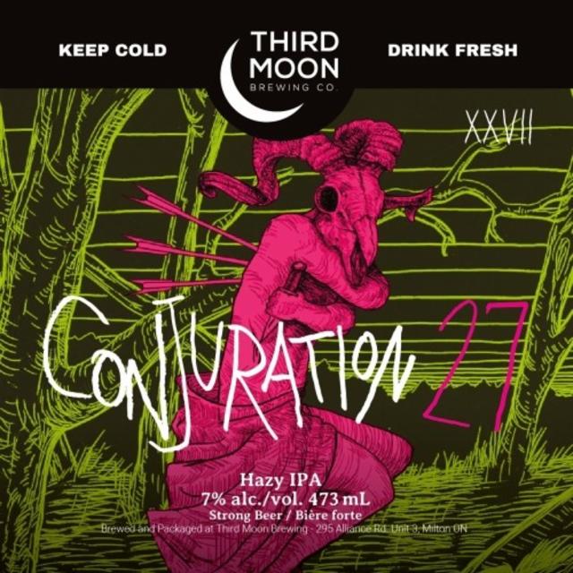 Conjuration 27 7.0%, Third Moon Brewing Company, Canada