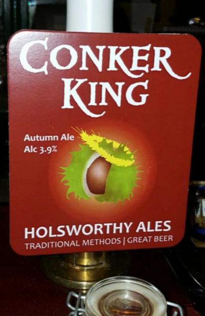 Conker King 3.9%, Holsworthy Ales, England