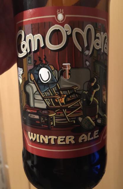 Conn O'Mara Winter Ale 6.5%, Reel Deel Brewery, Ireland