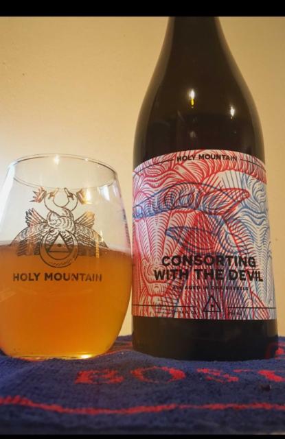 Consorting with the Devil 6.5%, Holy Mountain Brewing Company, United States
