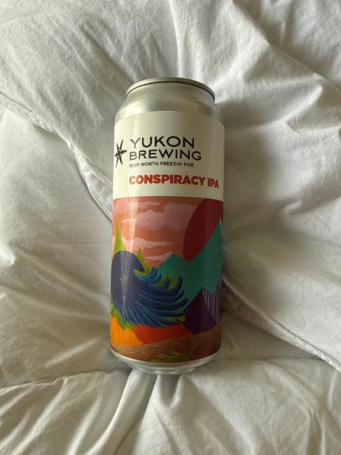 Conspiracy IPA 6.7%, Yukon Brewing Company, Canada