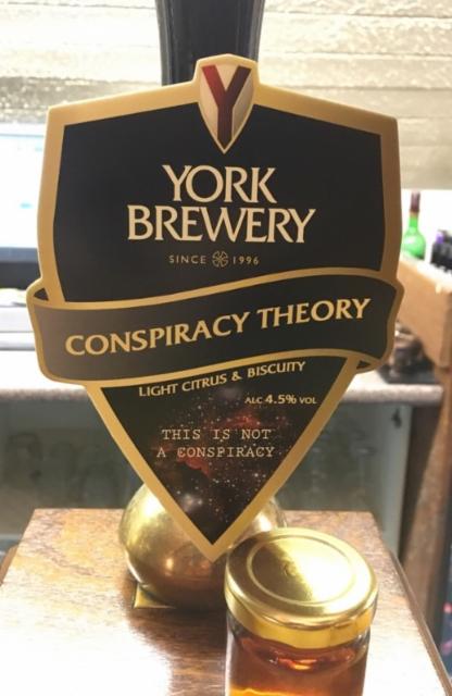 Conspiracy Theory 4.5%, York Brewery, England