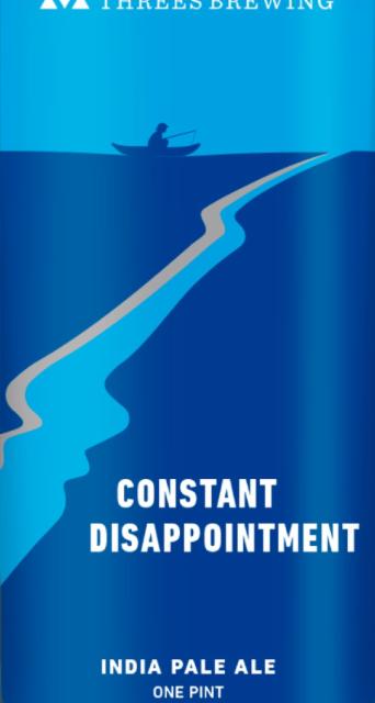 Constant Disappointment 7.2%, Threes Brewing, United States