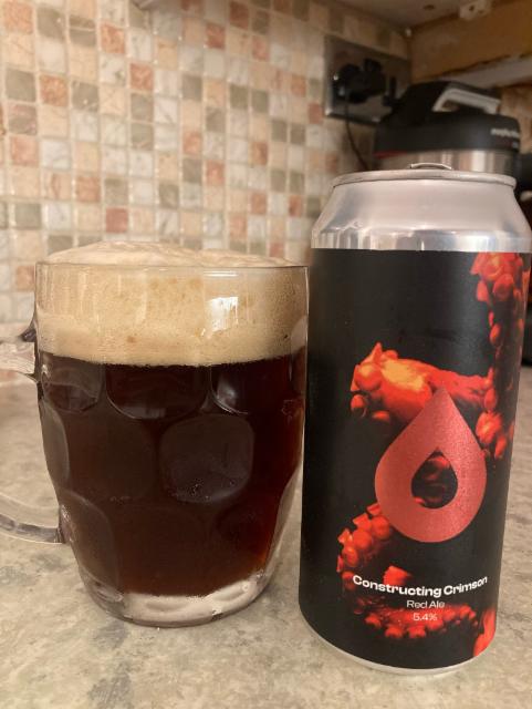 Constructing Crimson 5.4%, Polly's Brew Co., Wales