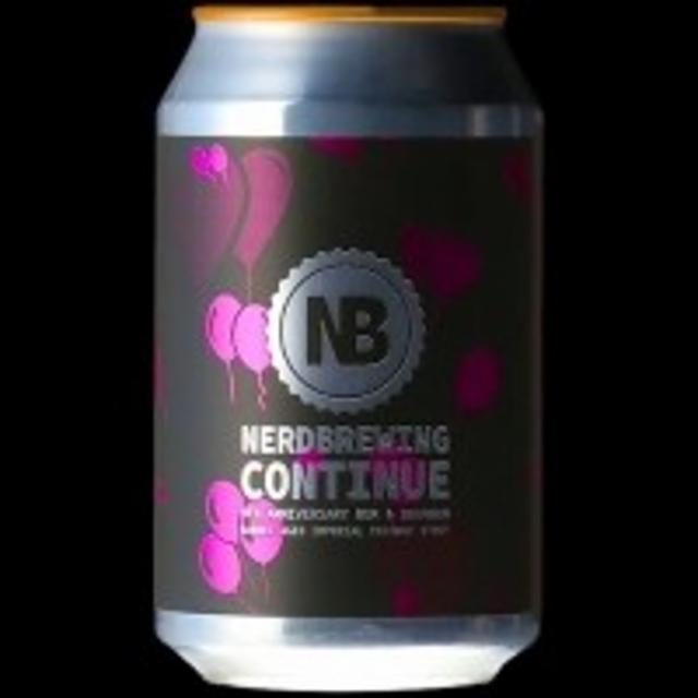 Continue 9th Anniversary 11.5%, Nerdbrewing, Sweden