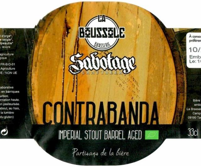 Contrabanda 12.0%, Brasserie La Boussole, France