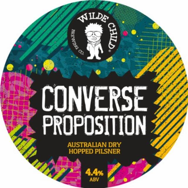 Converse Proposition 4.4%, Wilde Child Brewing Co., England