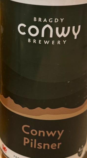 Conwy Pilsner 4.2%, Conwy Brewery, Wales