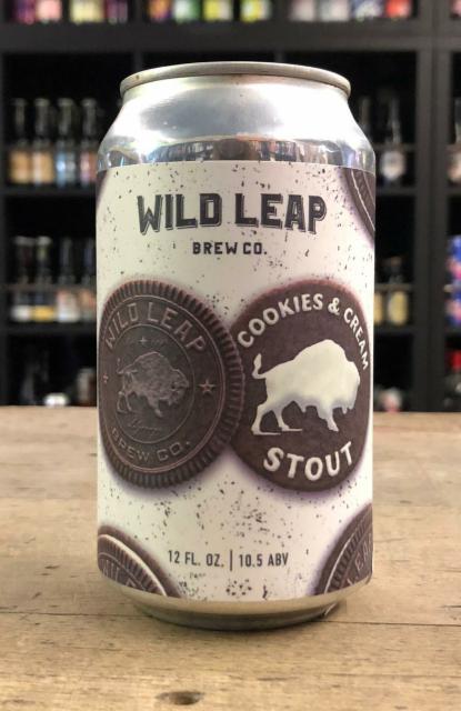 Cookie & Cream Stout 10.5%, Wild Leap Brew Co., United States