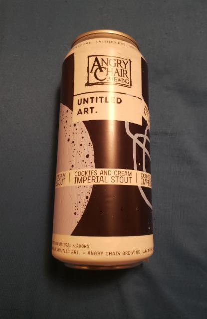 Cookies and Cream Imperial Stout 12.0%, Untitled Art, United States