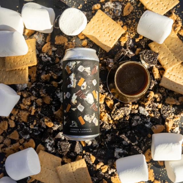 COOKIES 'N CREAM 'N S'MORES 'N CHOCOLATE 10.0%, Evil Twin Brewing, United States