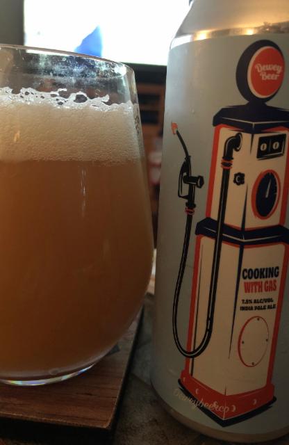 Cooking with Gas 7.5%, Dewey Beer Company, United States