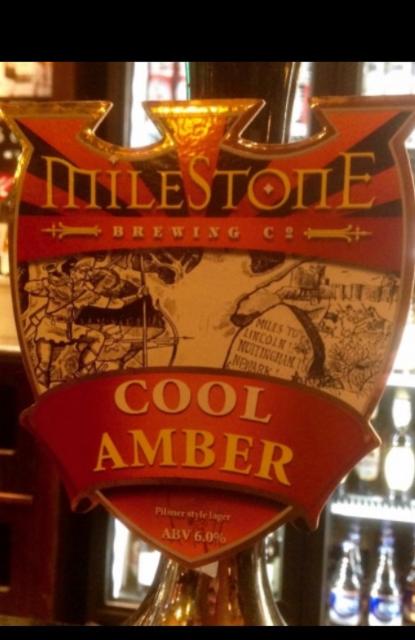Cool Amber 6.0%, Milestone Brewery, England