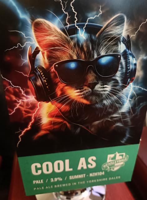 cool as 3.9%, Wensleydale Brewery, England