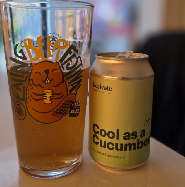 Cool as a Cucumber 5.0%, Perivale Brewery, England