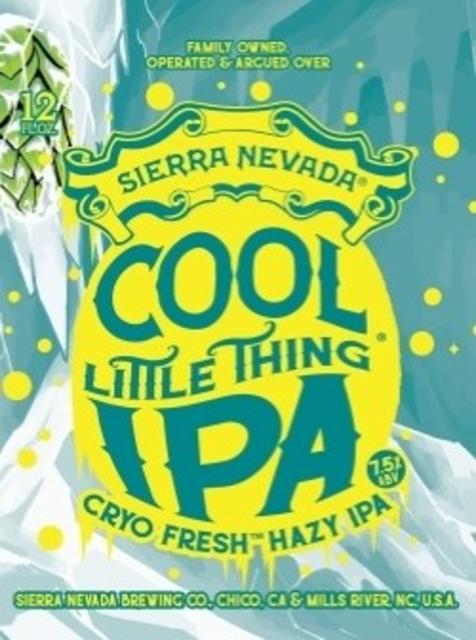 Cool Little Thing 7.5%, Sierra Nevada Brewing Company, United States