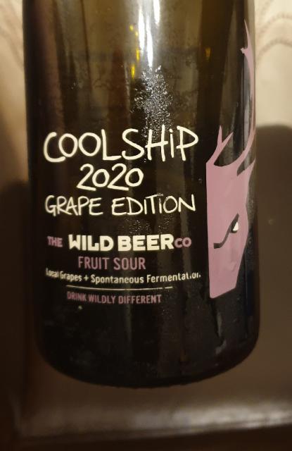 Coolship 2020 Grape Edition 6.5%, Wild Beer, England