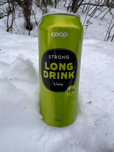 Coop Strong Long Drink Lime 8.0%, Laitilan Wirvoitusjuomatehdas, Finland