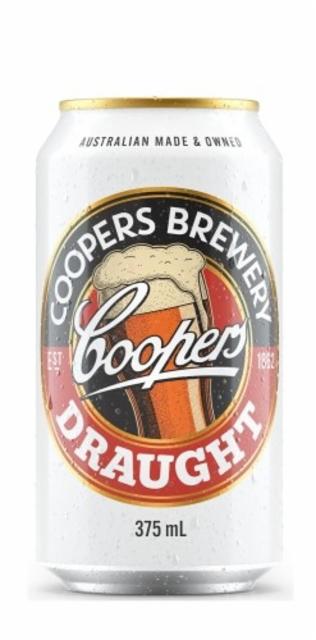 Coopers Draught 4.2%, Coopers Brewery, Australia