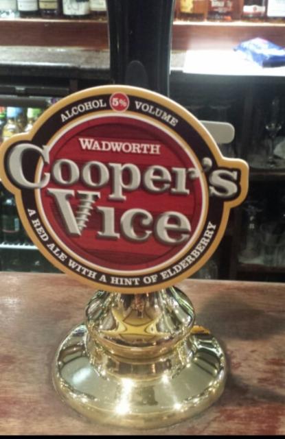 Cooper's Vice 5.0%, Wadworth Brewery, England