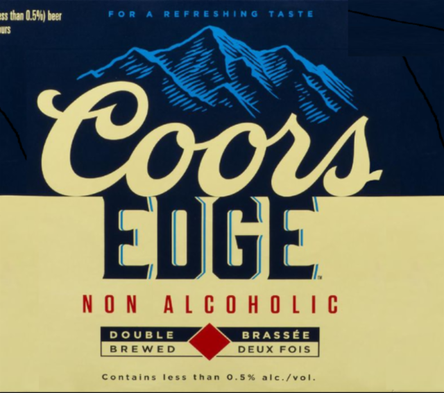 Coors Edge 0.5%, Molson Coors, Canada