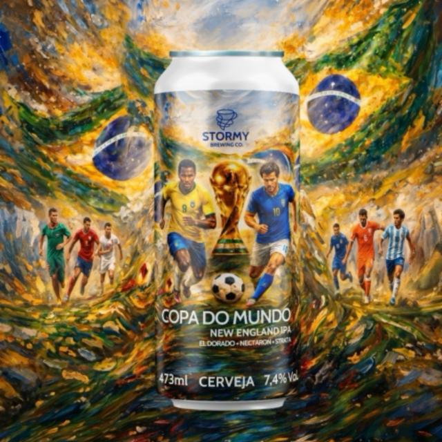 Copa do mundo 7.4%, Stormy Brewing Co., Brazil