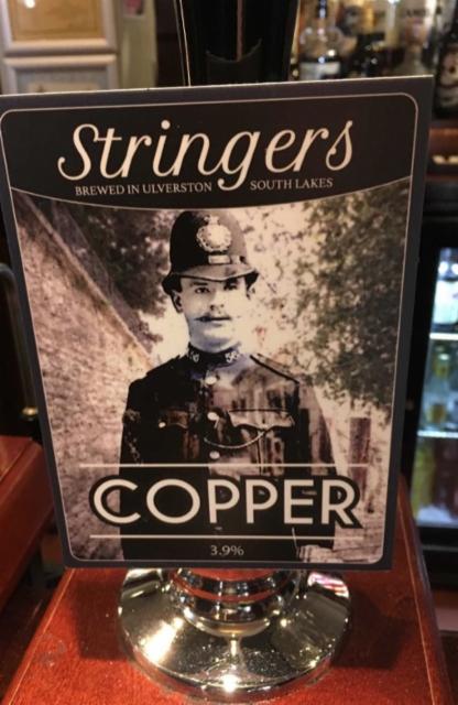 Copper 3.9%, Stringers Brewery, England