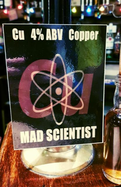 Copper 4.0%, Mad Scientist Brewpub, England