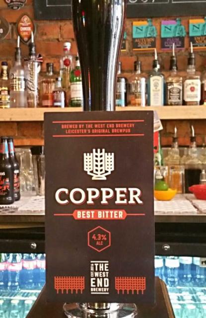 Copper 4.3%, The West End Brewery, England
