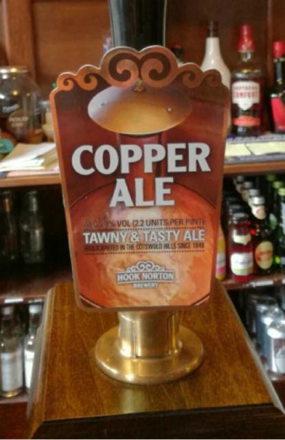 Copper Ale 3.9%, Hook Norton Brewery, England