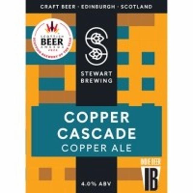 Copper Cascade 4.0%, Stewart Brewing, Scotland