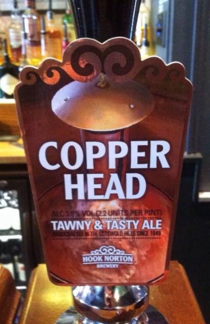 Copper Head 3.9%, Hook Norton Brewery, England