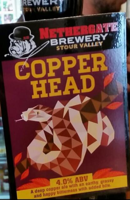 Copper Head 4.0%, Nethergate Brewery, England