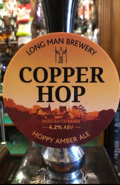 Copper Hop 4.2%, Long Man Brewery Ltd, England
