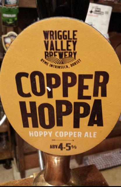 Copper Hoppa 4.5%, Wriggle Valley, England