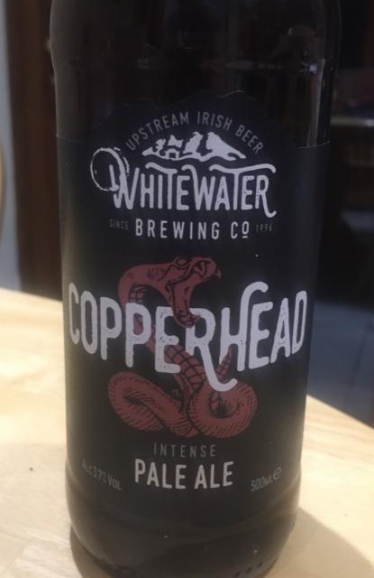 Copperhead 3.7%, Whitewater Brewing, Northern Ireland