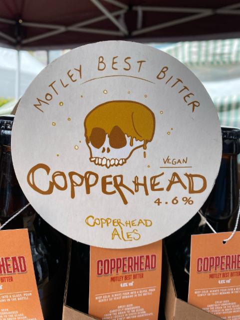 Copperhead 4.6%, Copperhead Ales, England