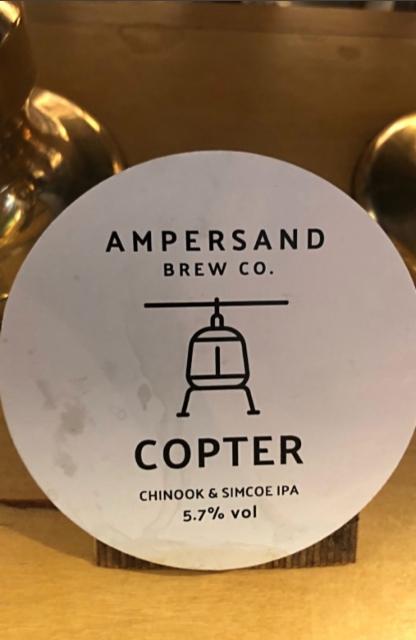 Copter 5.7%, Ampersand Brew Co, England