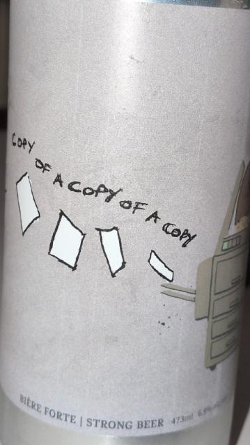 copy of a copy of a copy 6.9%, Brasserie Sir John Brewing Co., Canada