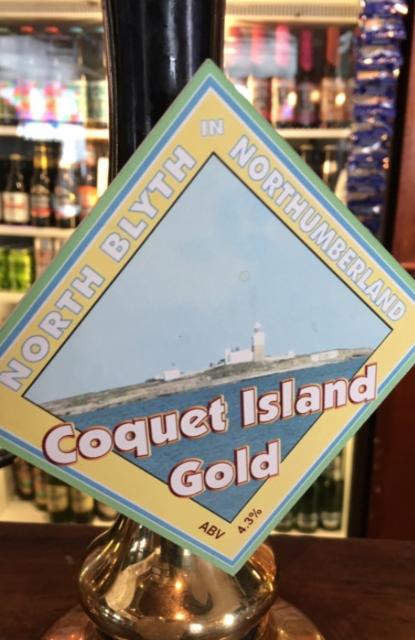 Coquet Island Gold 4.3%, Northumberland Brewery, England
