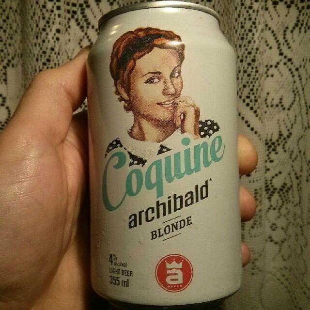 Coquine 4.0%, Microbrasserie Archibald (AB InBev), Canada
