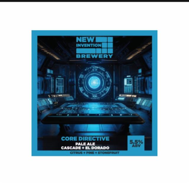 Core Directive 5.5%, New Invention Brewery, United Kingdom