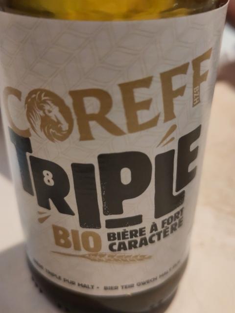 Coreff Triple 8.0%, Brasserie Coreff, France